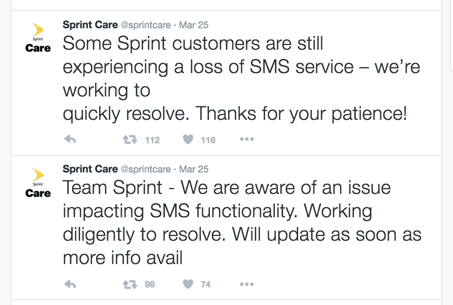 Sprint network outage hits Northeast 9 sprint