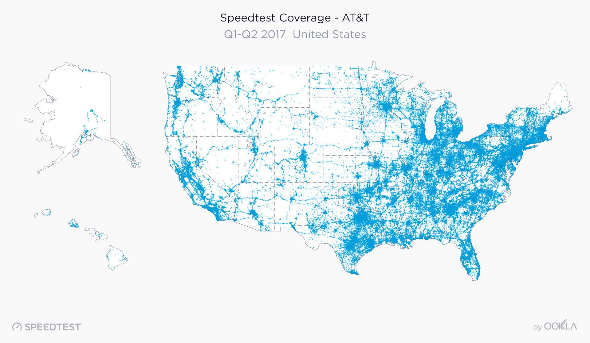 Sprint, T-Mobile merger would combine similar footprints 11 ATT Coverage