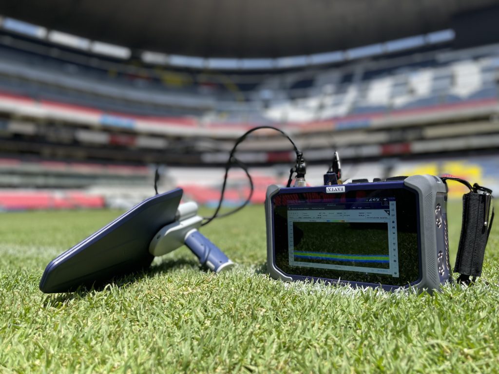 Stadium RF testing: Clearing the field for better reception, even when you’re the “away” team 6 IMG 5660