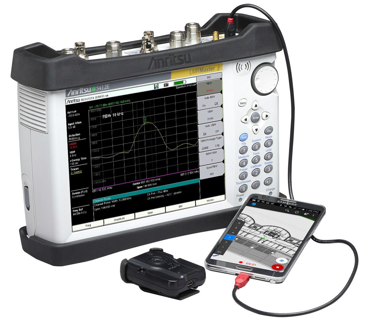 Anritsu and TRX take indoor public safety signal mapping into 3D (sponsored content) 6 Anritsu TRX product